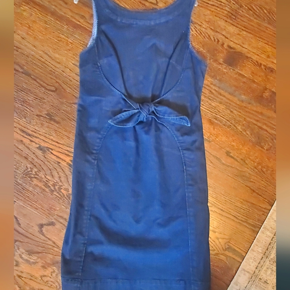 Denim Sleeveless Dress